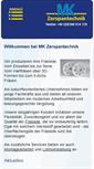 Mobile Screenshot of mk-zerspantechnik.de
